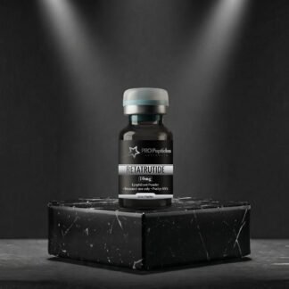 Retatrutide 10mg peptide vial packaging for laboratory and research use